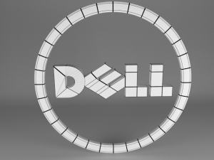 dell logo 3D Model