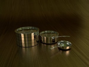 pots and pans 3D Model