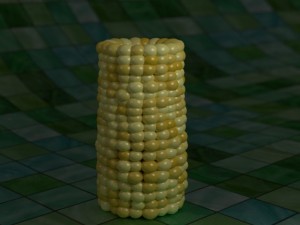 corn on the cob 3D 모델
