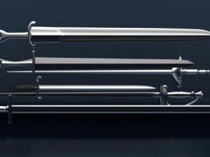 paquete de espadas Modelo 3D