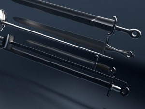swords pack 3D Model