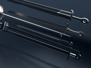 剣パック 3Dモデル