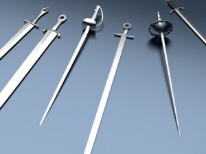 swords pack 3D Model