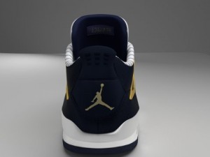 air jordan 4 blue 3D Model