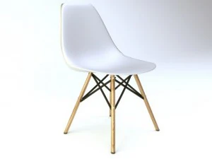 eames dsw dining chair 3D Model