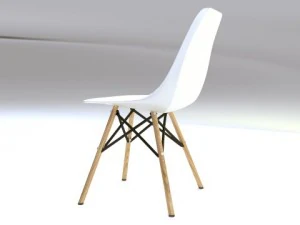 eames dsw dining chair 3D Model