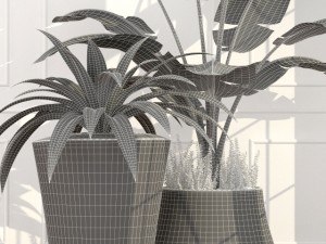 epoxia planters 02 Modello 3D