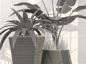 epoxia planters 02 3D Model