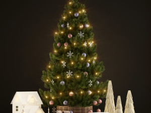 Plants collection 135 christmas tree Modèle 3D