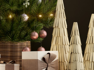 Plants collection 135 christmas tree Modello 3D