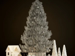 Plants collection 135 christmas tree 3D Model
