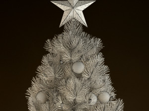 Plants collection 135 christmas tree Modello 3D