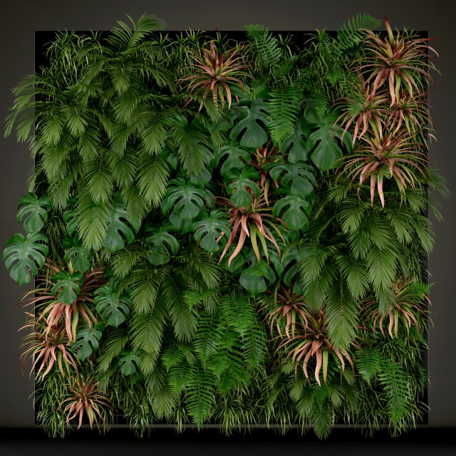 Plants collection 200 3D 模型 .c4d .max .obj .3ds .fbx .stl .blend