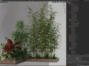 Plants collection 201 3D Model