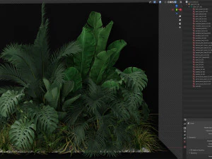 Plants collection 357 3D Model