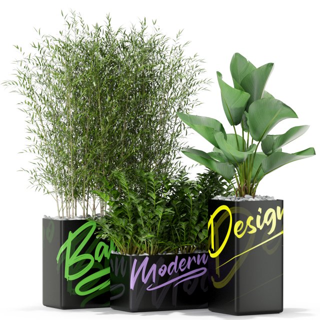 Plants collection 378 3D मॉडल .c4d .max .obj .3ds .fbx .stl .blend 