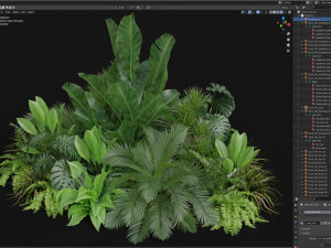 Plants collection 445 Modèle 3D