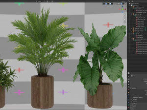 Plants collection 549 3D Model
