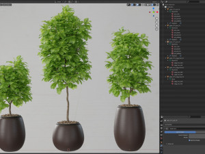 Plants collection 575 Modelo 3D