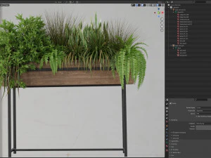 Plants collection 587 3D Model