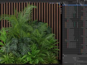 Plants collection 603 Modello 3D
