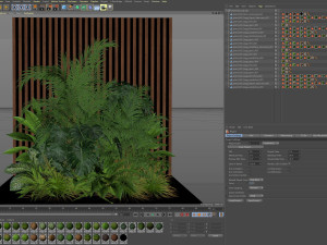 Plants collection 603 Modello 3D
