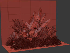 Plants collection 604 Model 3D