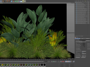 Plants collection 604 Model 3D