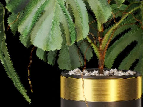 Plants collection 636 3D Model