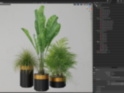 Plants collection 638 3D Model