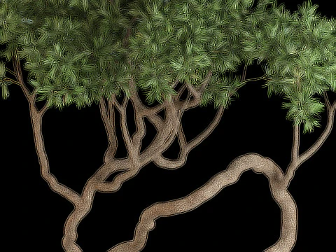 Plants collection 640 3D Model
