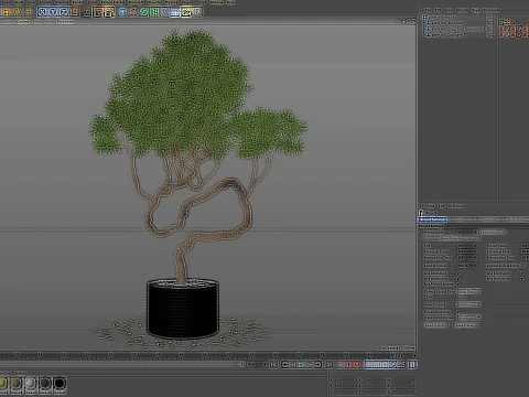 Plants collection 640 3D Model