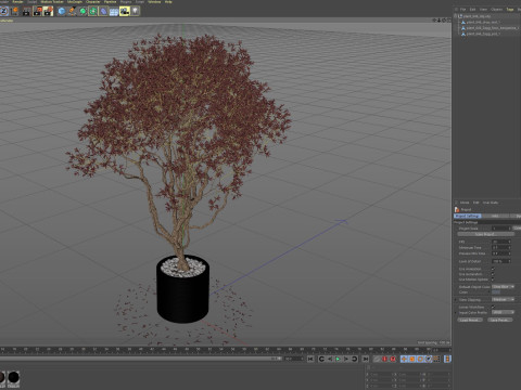 Plants collection 646 3D 模型