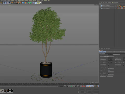 Plants collection 651 3D Model