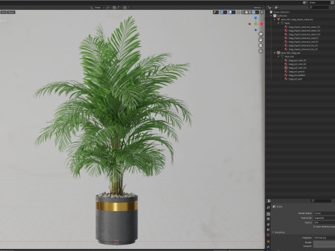 Plants collection 661 Modèle 3D
