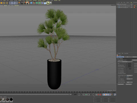 Collezione piante 678 Modello 3D