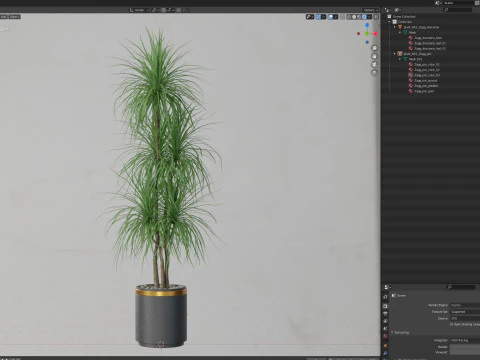 Plants collection 681 3D Model