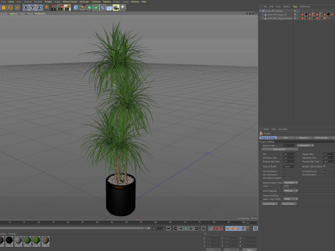Plants collection 681 Modelo 3D