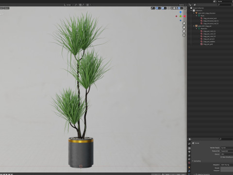 Plants collection 682 3D मॉडल