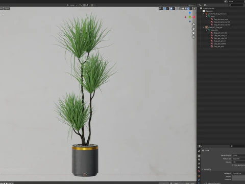 Plants collection 682 3D Model