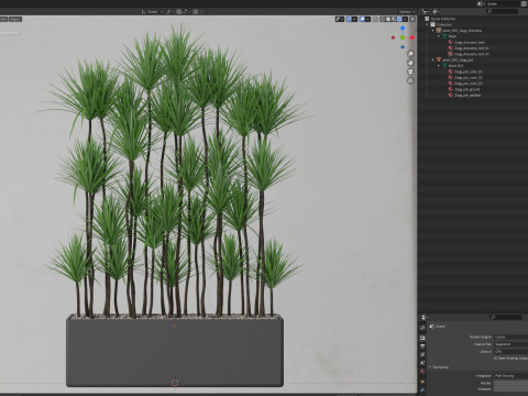 Plants collection 685 3D Model
