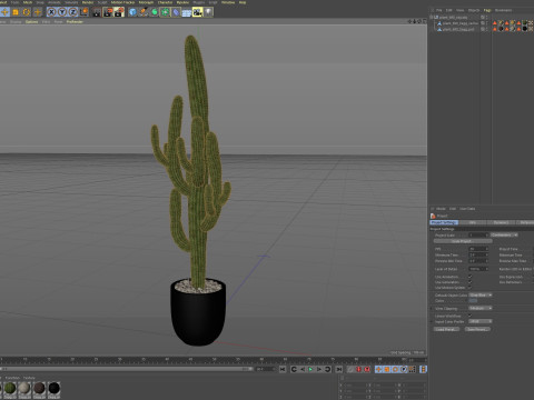 Plants collection 690 3D 모델