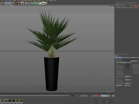 Plants collection 707 3D Model