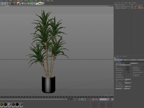 Plants collection 714 Model 3D