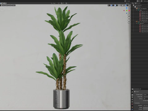 Plants collection 715 3D Model