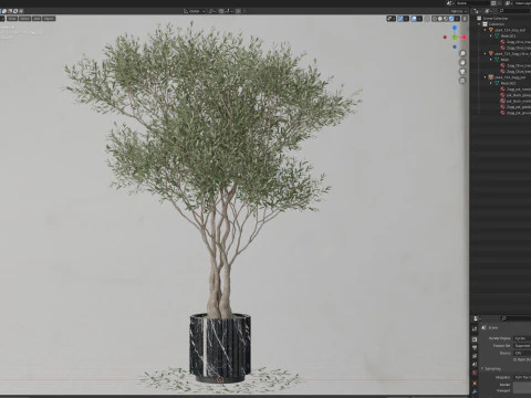 Plants collection 724 3D Model