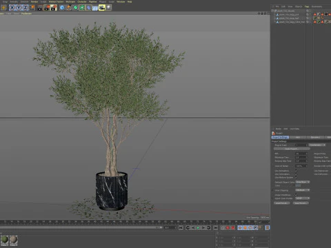 Plants collection 724 3D Model