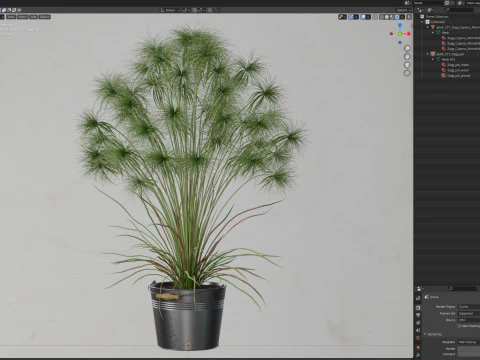 Plants collection 727 3D Model
