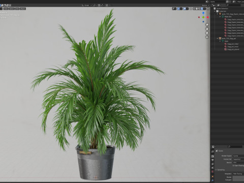 Plants collection 728 3D 模型