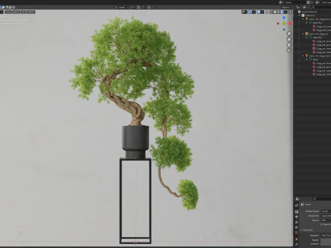 Plants collection 744 3D Model